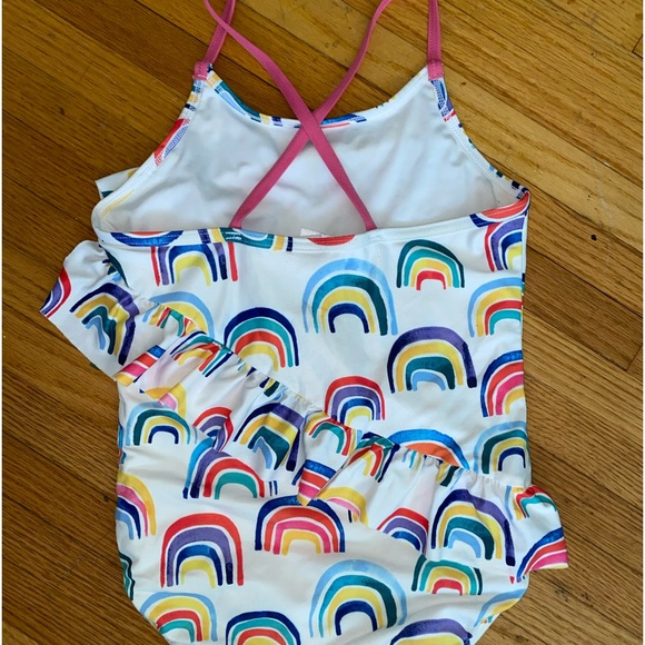 Tucker and Tate swimwear rainbow one piece swimsuit - Picture 2 of 2